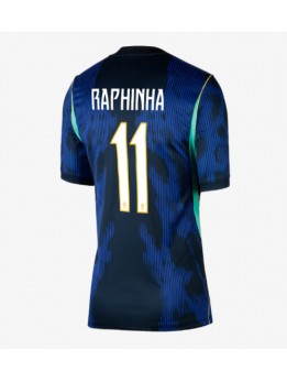Brasilien Raphinha Belloli #11 Replika Borta Kläder Dam VM 2026 Kortärmad